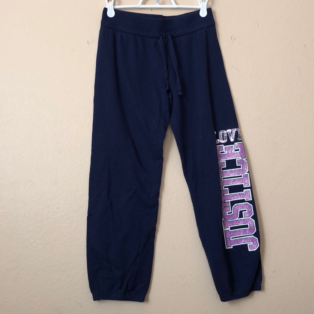 navy sweatpants
